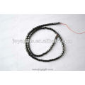 3MM Loose Hematite Drum Beads 16"